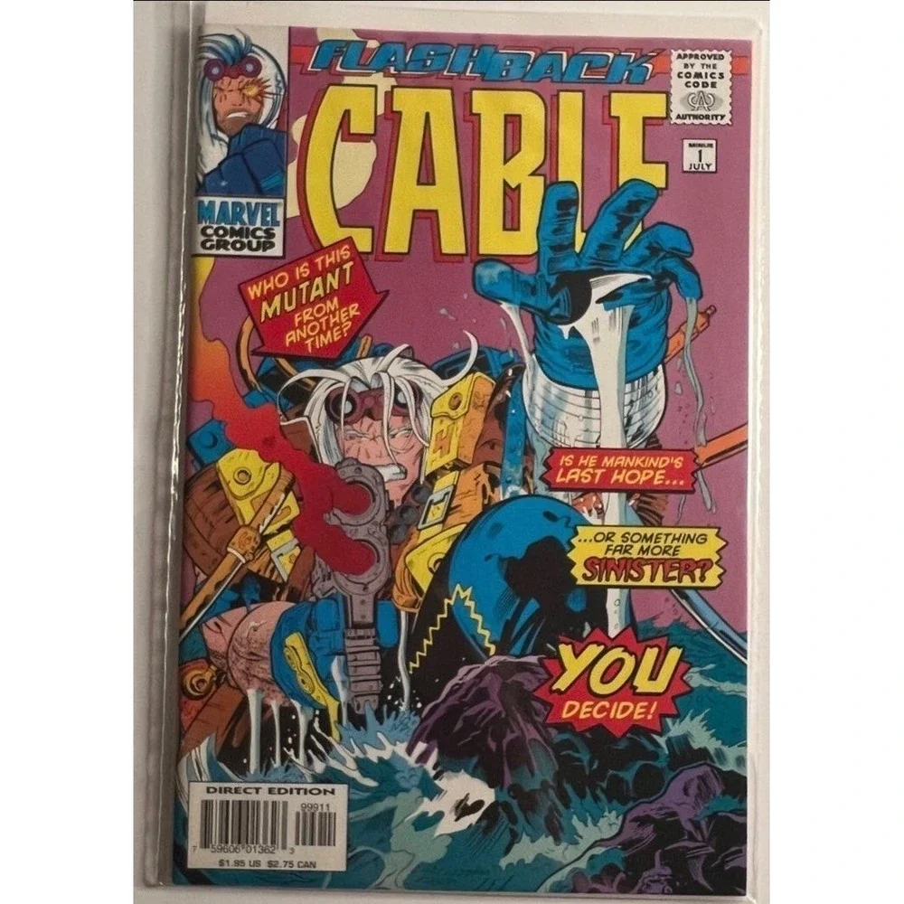 Cable 1st‎ Series Flashback #1 Marvel Comics